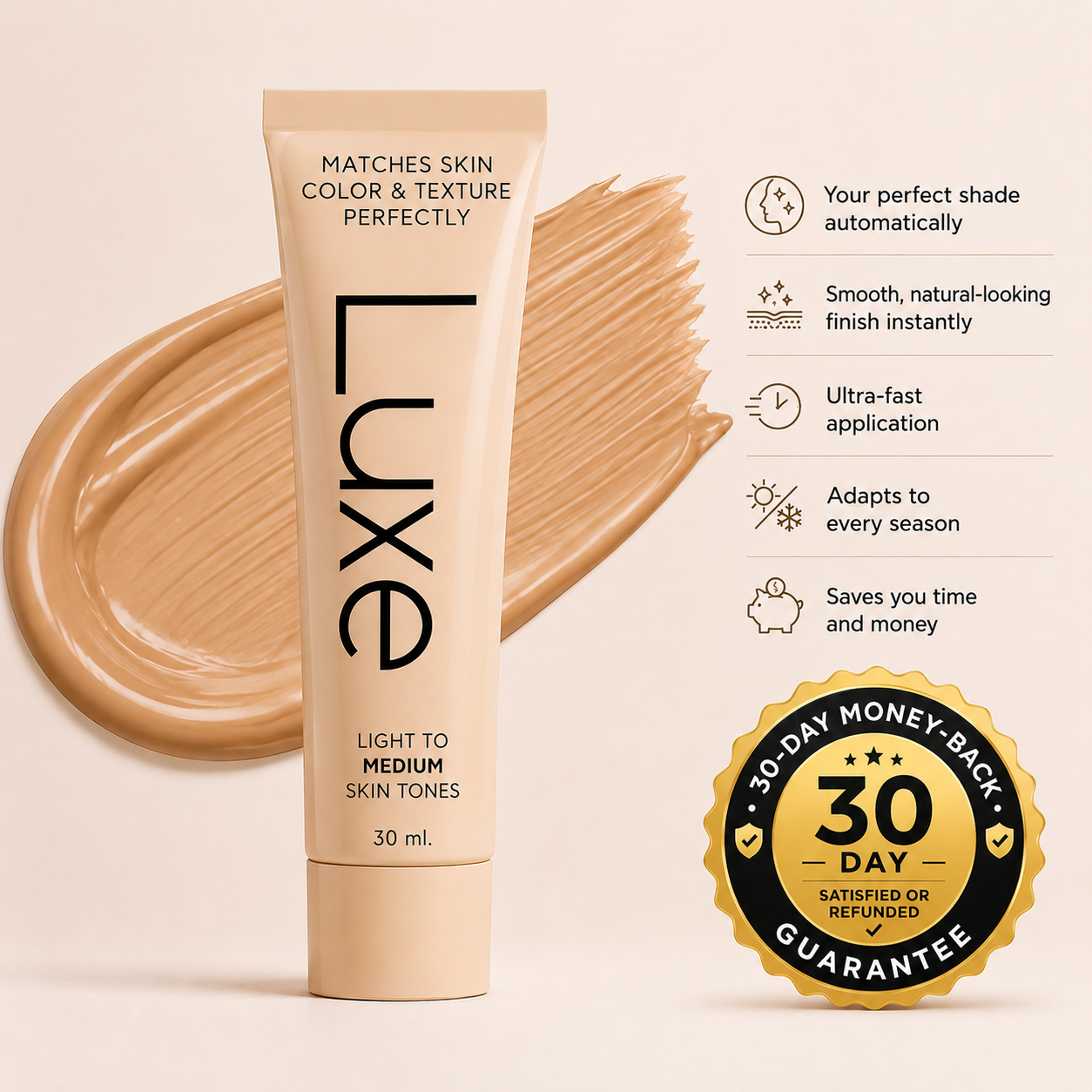 Luxe™ - Color Changing Foundation